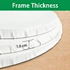 Round MDF canvas frame